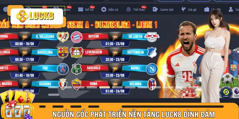 Nguồn gốc phát triển nền tảng LUCK8 đình đám